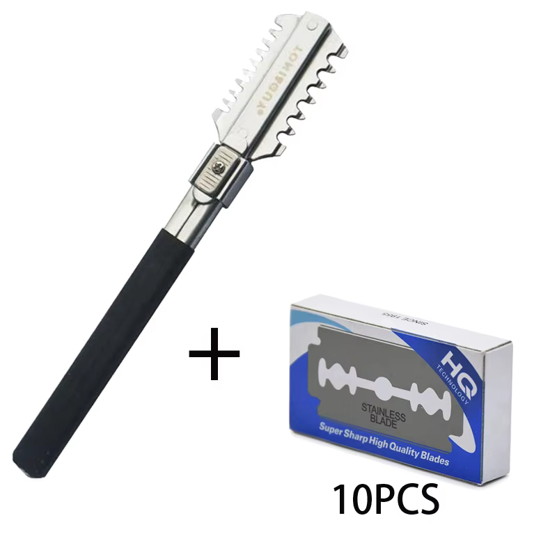 Men'S Grooming Haircut - 양날 면도 이발 면도기 칼 블레이드