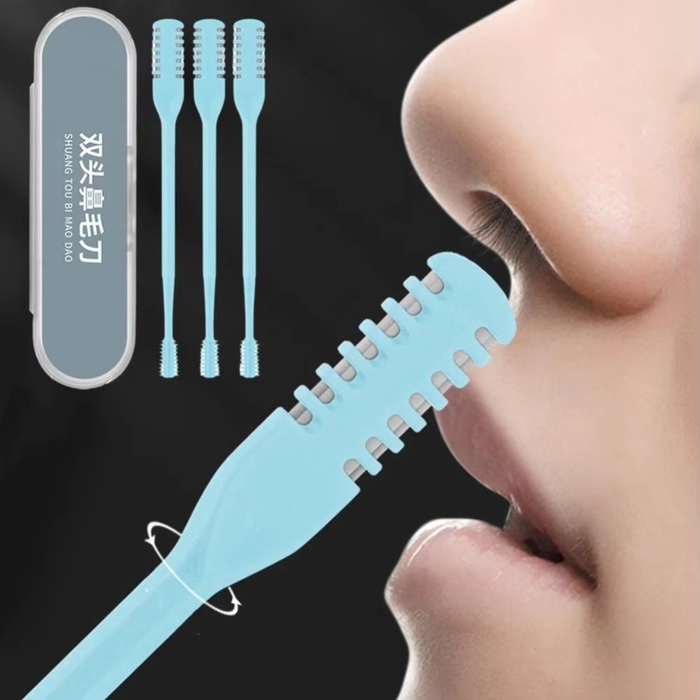 Nose Hair Trimmer - 양면 코털 트리머 360 ° 회전식