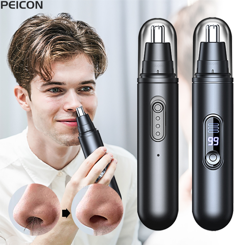 Nose Hair Trimmer - 남성용 코털 트리머, 전기 코털 제거기,