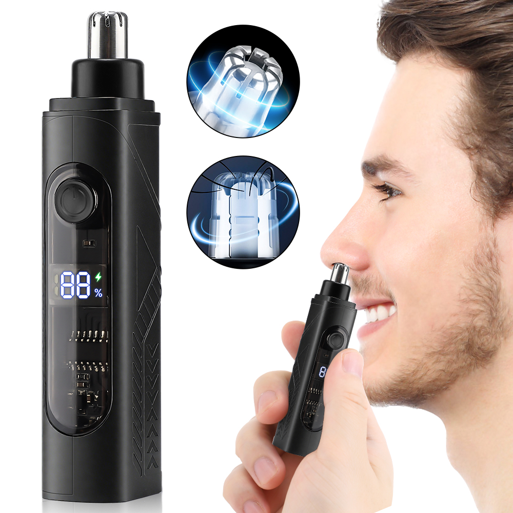 Nose Hair Trimmer - 전기 코털 트리머 충전식 자동 면도