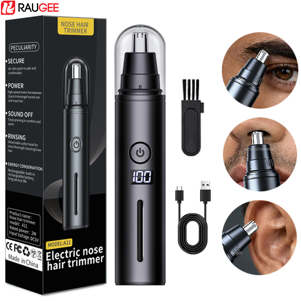 Nose Hair Trimmer - 남성용 코털 트리머 미니 휴대용 코털