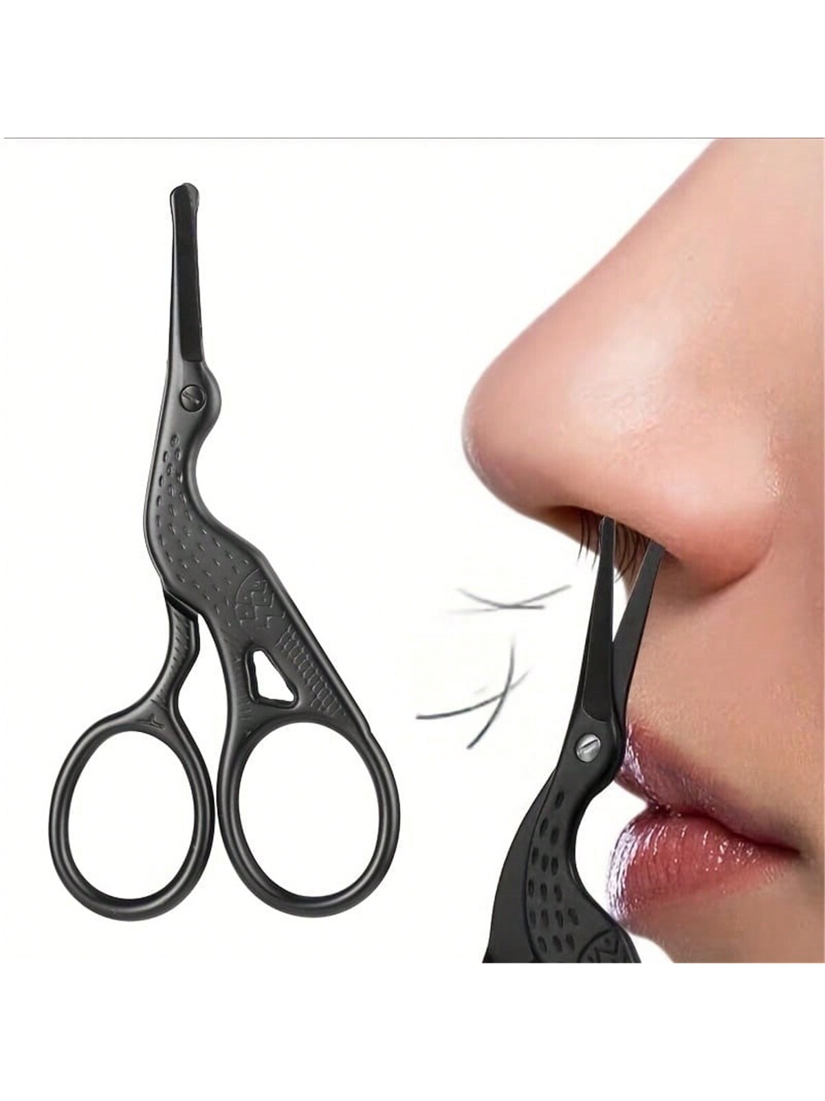 Nose Hair Trimmer - 코털 가위, 스테인레스 스틸 둥근 팁