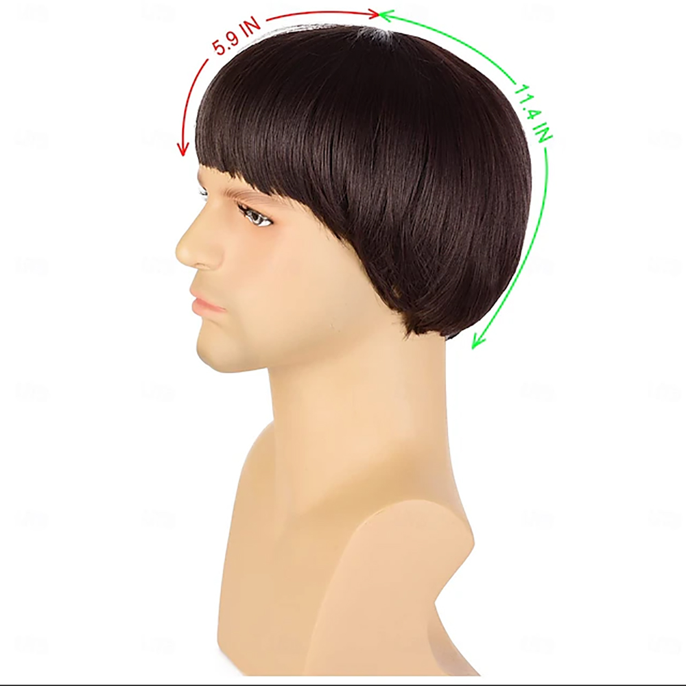 남성용 합성 헤어 짧은 버섯 모양 가발 60년대 볼컷  - Men'S Grooming Haircut 리뷰 및 가격