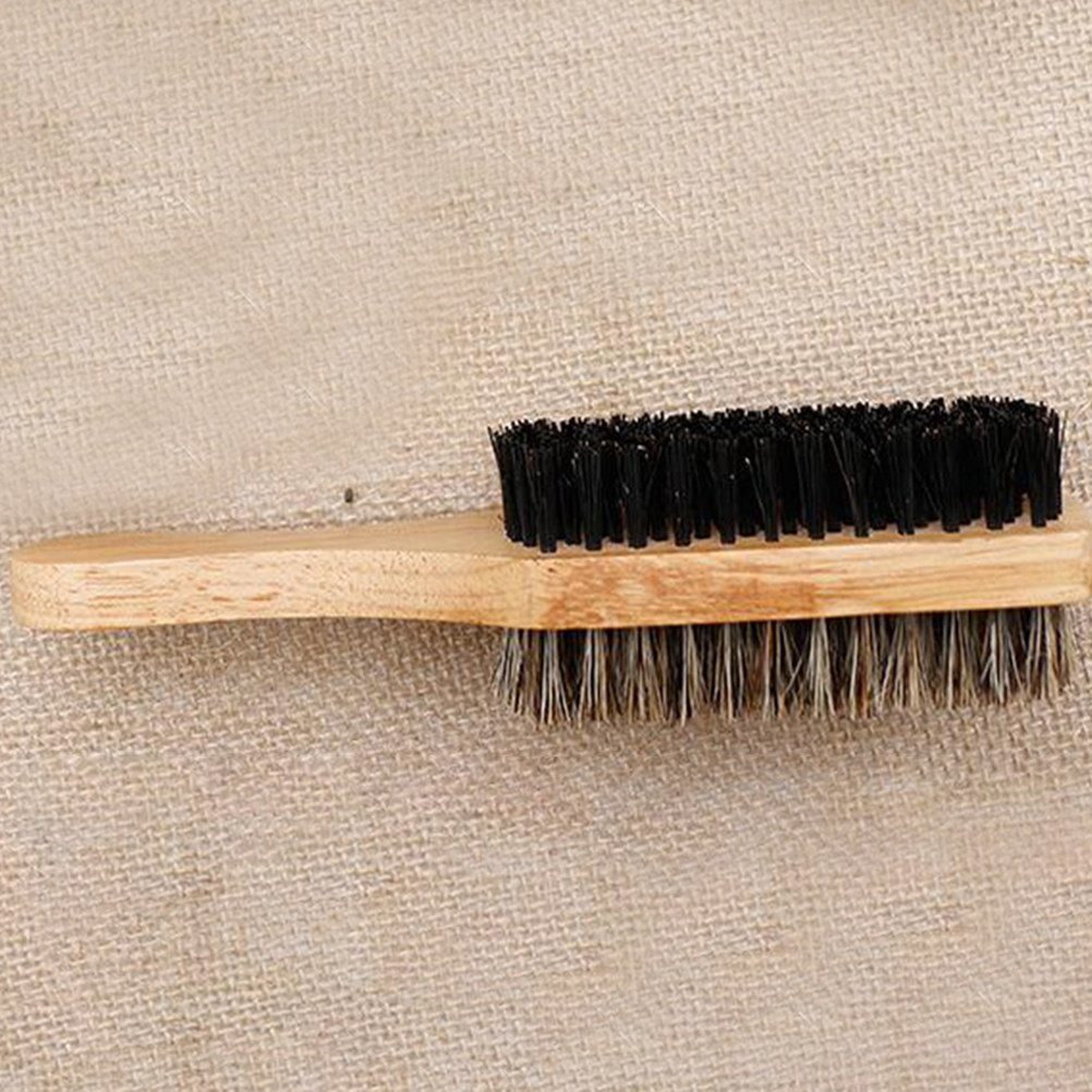 2Pcs 수염 스타일링 빗 양면 멧돼지 강모 브러시 인 - Men Grooming Usa 리뷰 및 가격