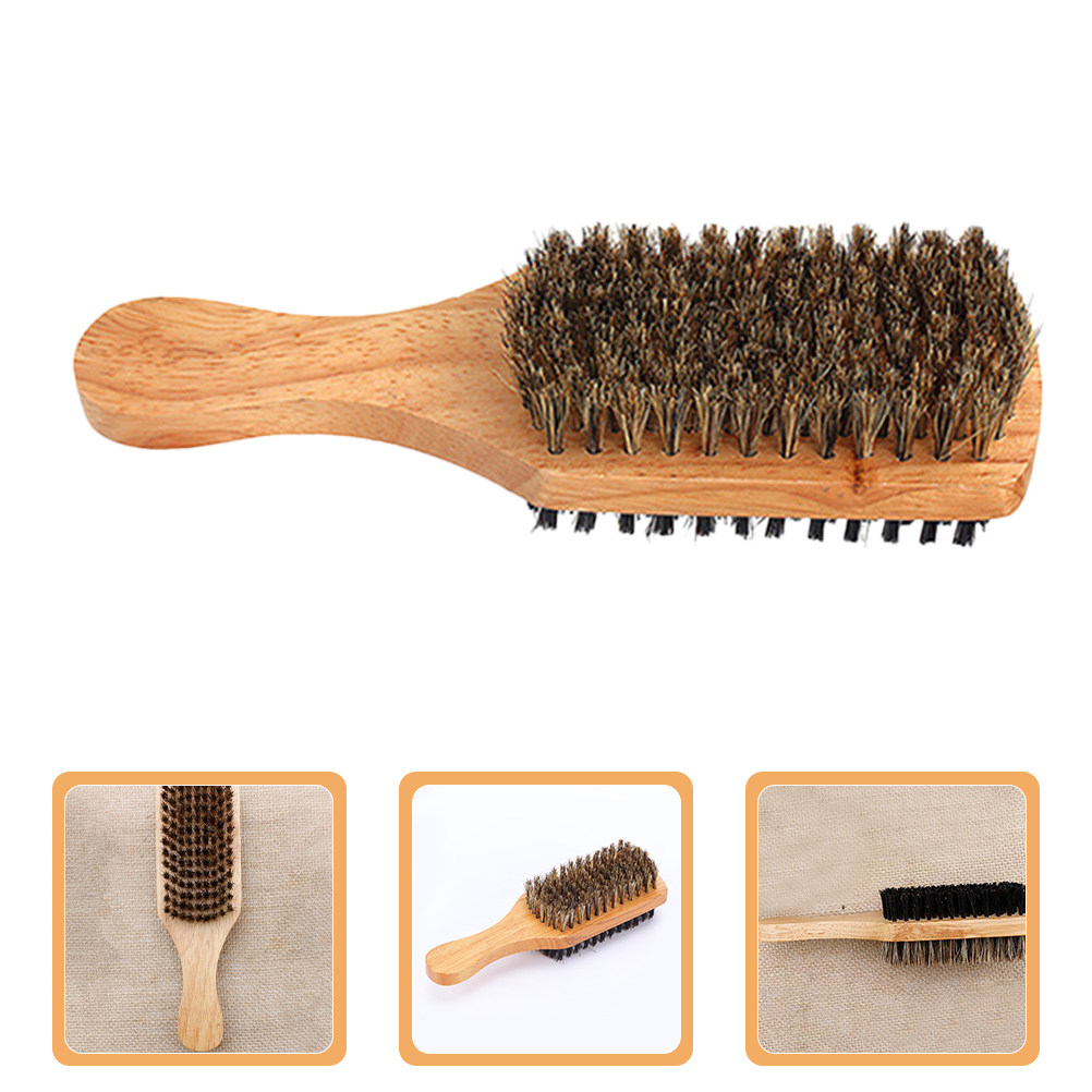 2Pcs 수염 스타일링 빗 양면 멧돼지 강모 브러시 인 - Men Grooming Usa 리뷰 및 가격