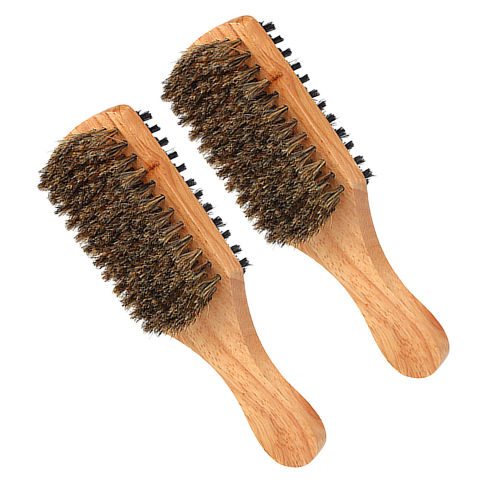 2Pcs 수염 스타일링 빗 양면 멧돼지 강모 브러시 인 - Men Grooming Usa 리뷰 및 가격